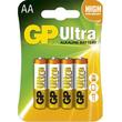 Alkalické batérie GP Ultra LR6 (AA), 4 ks v balení