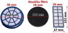 Alternatívne filtre Hoover U81