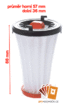 Alternatívny filter do ručných vysávačov Electrolux Rapido (EF144)