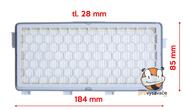 Alternatívny HEPA filter Miele SF-HA 50