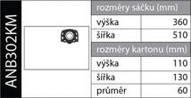Alternatívne vrecká do vysávača Kärcher WD 3