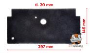 Filter penový pre sušičky BOSCH / SIEMENS 12022801