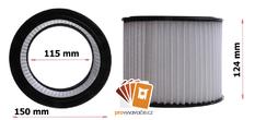 Filter do vysávačov popola Parkside PAS 900 (91102324)