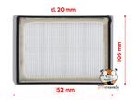 HEPA filter do vysávača Bosch BBZ8SF1