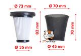 HEPA filter ETA Flexo AquaPlus