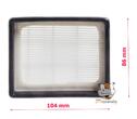 HEPA filter Nedis VCBS250GY - VCFI250BSHEP13