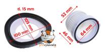HEPA filter s krytom do vysávačov Concept VP4330