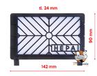 HEPA filter do vysávačov Philips (náhrada za FC 8044/02)