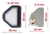 HEPA filter SVWX 5001 Sencor SVW 5010