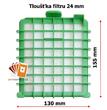 HEPA filter ZR004801 do vysávača Rowenta Compact Power a X-Treme Power II