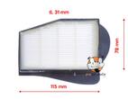 Umývateľný HEPA filter Electrolux, AEG