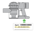 Originálna batéria Dyson V8 - verzia D