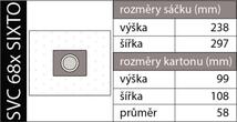 Originálna vrecká do vysávačov Sencor SVC 68x a SVC 69xx Sixto
