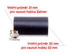 Redukcia z hubíc Zelmer na trubky 32 mm