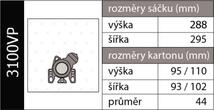 Vrecká do vysávača Menalux 3100VP