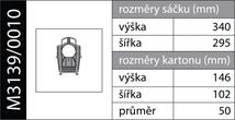 Vrecká pre Bosch/Siemens typ P, VZ52AFP, 10 ks