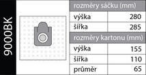 Vrecká SVCX0950 pre Sencor SVC 9000BK (5 ks)