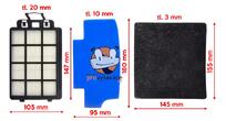 Set filtrov Sencor SVX024HF