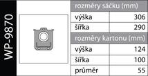 Súprava sáčkov S-bag a filtrov, 10 + 3 ks