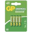 Zinkochloridové batérie GP24G-2UE4 Greencell R03(AAA),4 ks