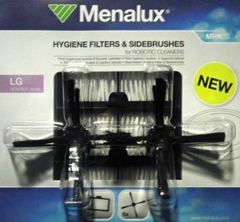 3x hygienický filter a 6x metličky pre robotický vysávač LG Hom-Bot série MRK03