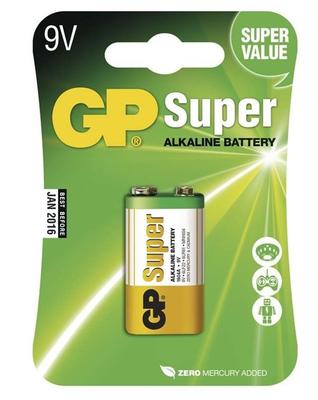 Alkalická batéria GP 9V, blister 1ks