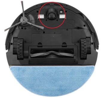 Predné koliesko robotického vysávača ETA